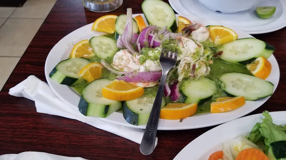 Aguachiles Salsa Verde